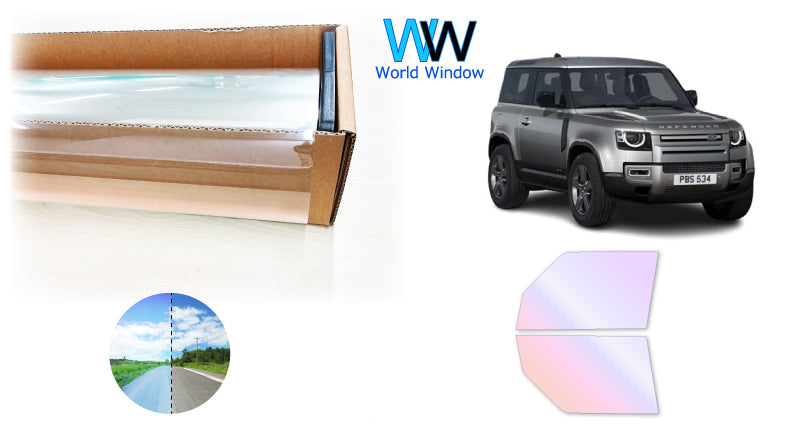 ジジ　新型ディフェンダー110　フロントガラス　ピュアゴースト ランドローバー ディフェンダー110S フロントガラス飛び石防止