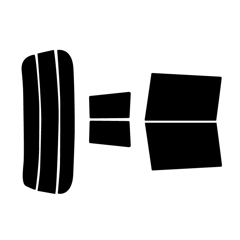 プラススモーク(原着ハードコートタイプ)  トヨタ bB (QNC20/21/25)カット済みカーフィルム リアセット スモークフィルム 車検対応