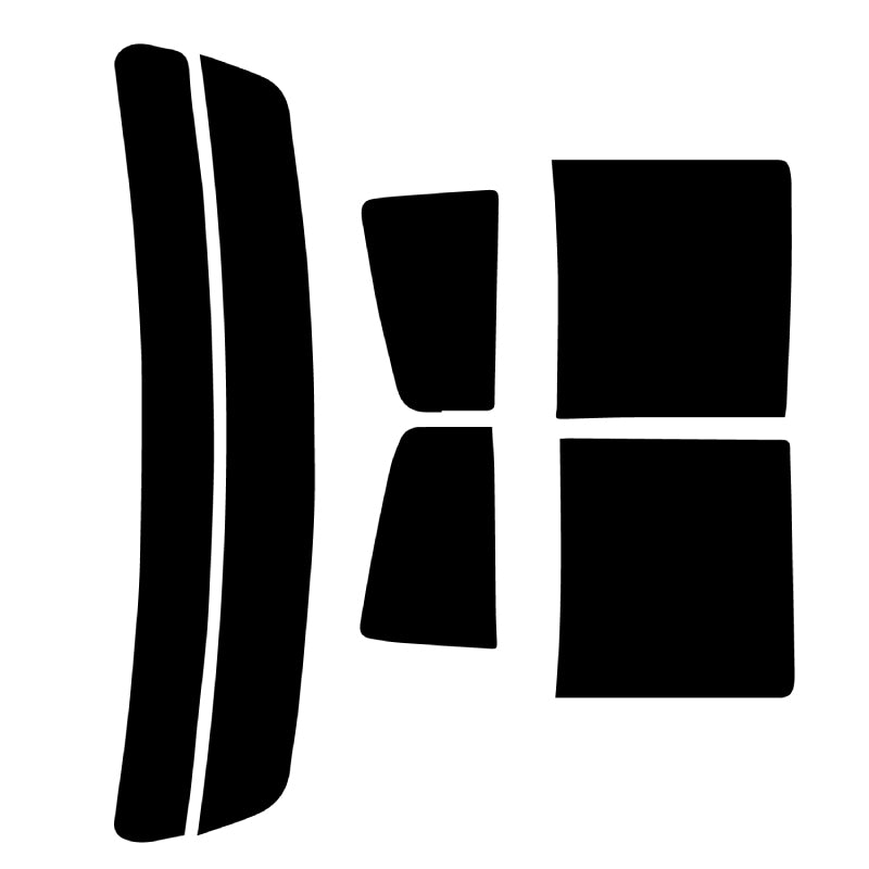 プラススモーク(原着ハードコートタイプ) トヨタ WILL VI (NCP19)カット済みカーフィルム リアセット スモークフィルム 車検対応