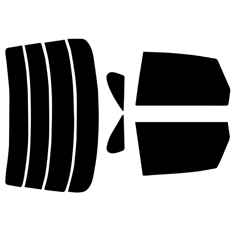 プラススモーク(原着ハードコートタイプ) トヨタ アバロン (MCX10)カット済みカーフィルム リアセット スモークフィルム 車検対応