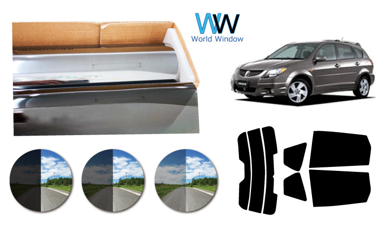 プラススモーク(原着ハードコートタイプ) トヨタ ヴォルツ (ZZE136・137・138)カット済みカーフィルム リアセット スモークフィルム 車検対応