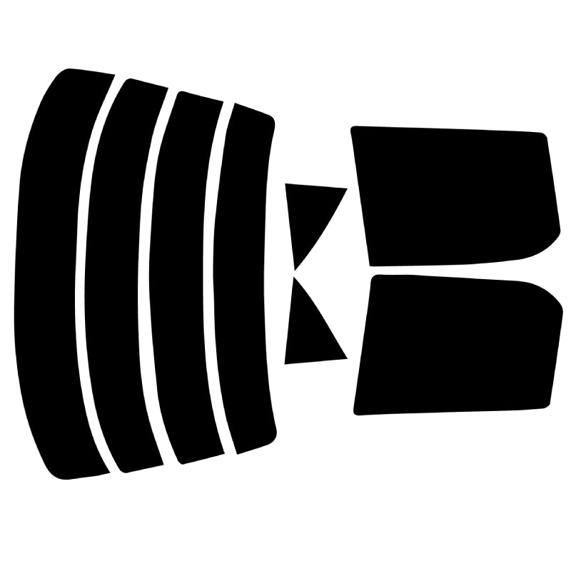 プラススモーク(原着ハードコートタイプ) トヨタ カローラ 4Dセダン (EE111/CE110・113・114・116/AE110・111・114)カット済みカーフィルム リアセット スモークフィルム 車検対応