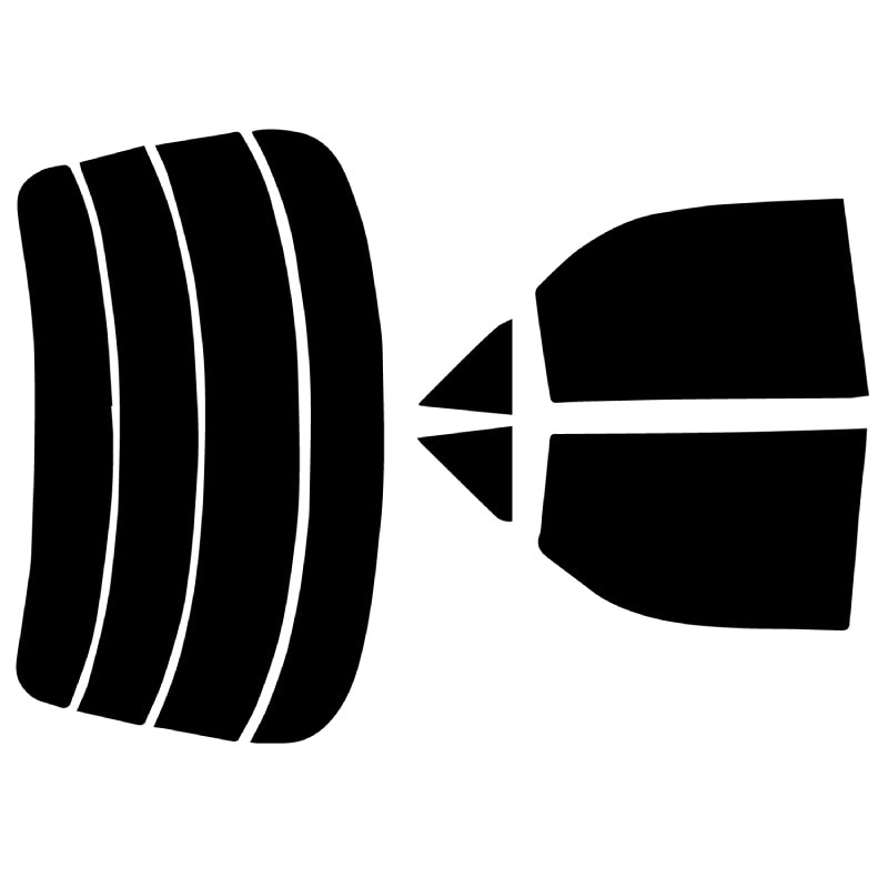 プラススモーク(原着ハードコートタイプ) トヨタ クラウン 4ドアセダン (JZS171・173・175・179/GS171/JKS175)カット済みカーフィルム リアセット スモークフィルム 車検対応