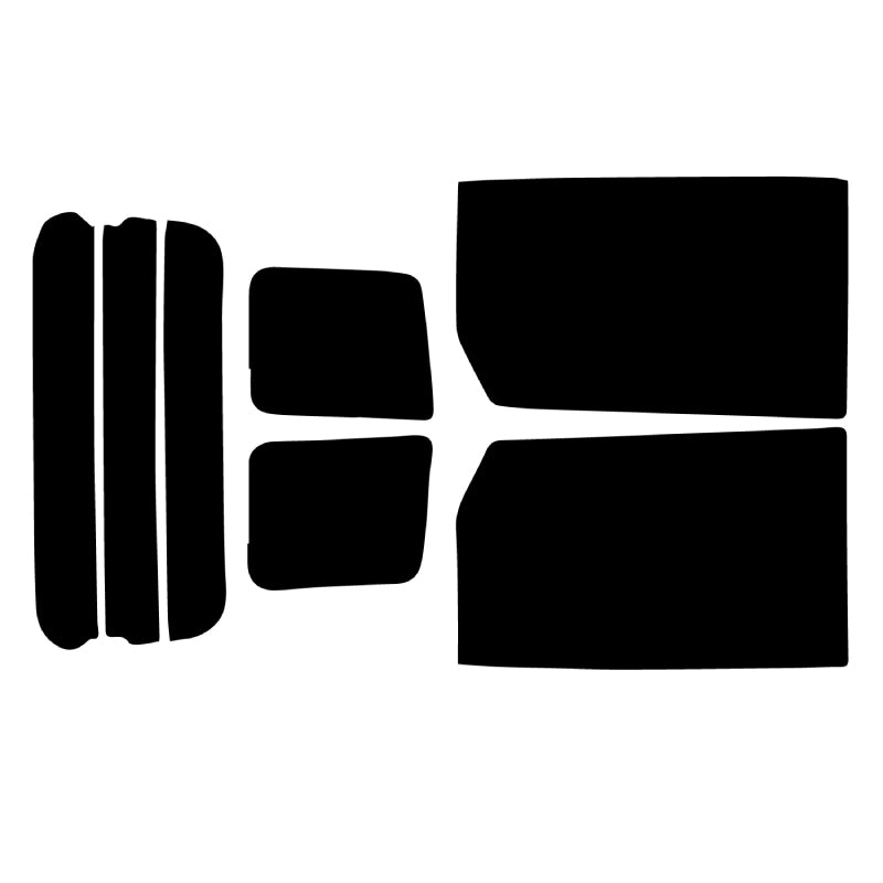 プラススモーク(原着ハードコートタイプ)  トヨタ シエンタ  (NCP81・85)カット済みカーフィルム リアセット スモークフィルム 車検対応