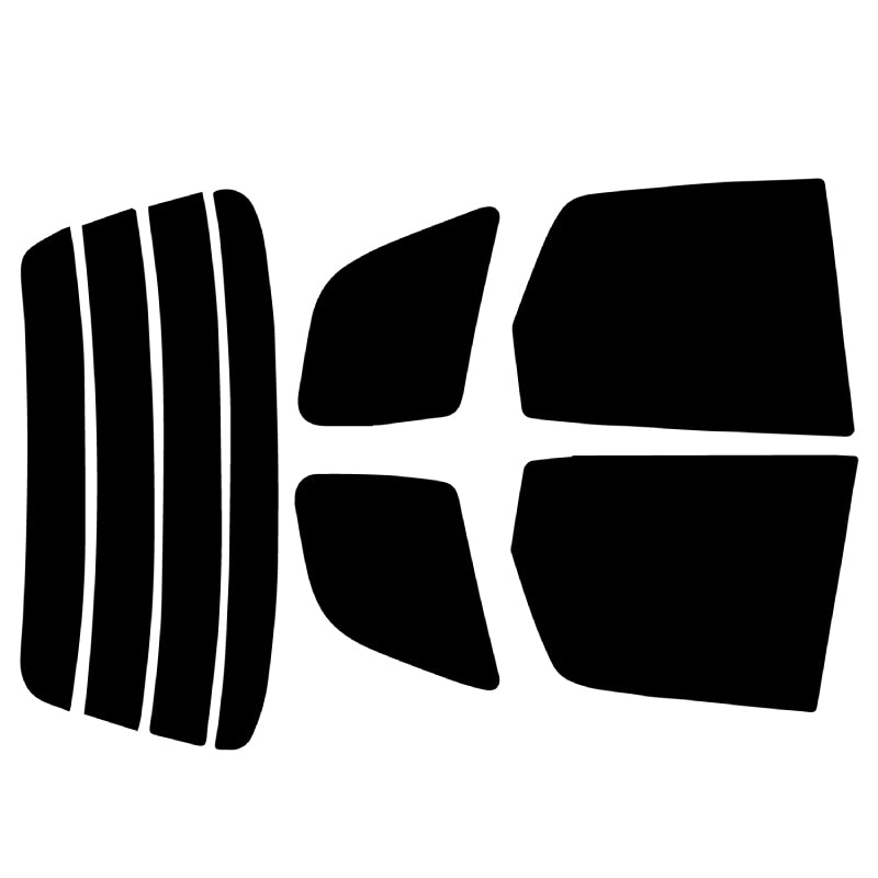 プラススモーク(原着ハードコートタイプ)  トヨタ スパシオ  (AE111N・115N)カット済みカーフィルム リアセット スモークフィルム 車検対応