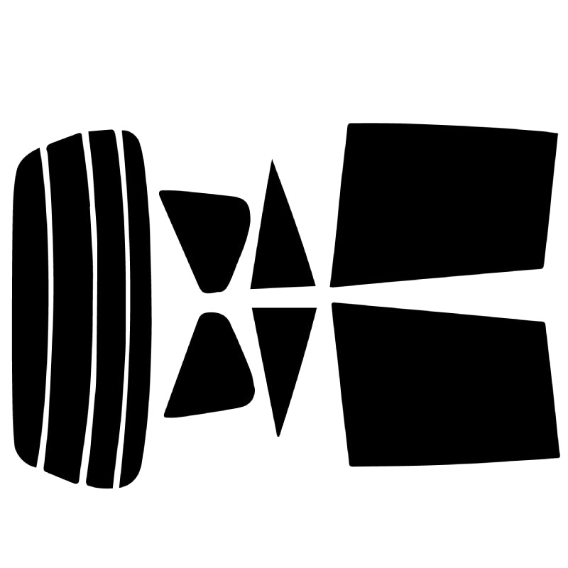 プラススモーク(原着ハードコートタイプ)  トヨタ スパシオ  (ZZE122N・124N/NZE121N)カット済みカーフィルム リアセット スモークフィルム 車検対応