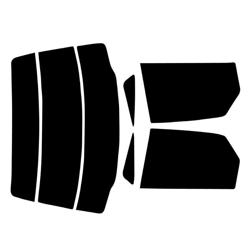 プラススモーク(原着ハードコートタイプ)  トヨタ スプリンター  4ドアセダン  (EE111/CE110・113・114・116/AE110・111・114)カット済みカーフィルム リアセット スモークフィルム 車検対応