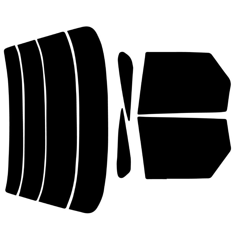 プラススモーク(原着ハードコートタイプ)  トヨタ スプリンター  4ドアセダン  (EE90/AE91・92・95/CE90・95)カット済みカーフィルム リアセット スモークフィルム 車検対応