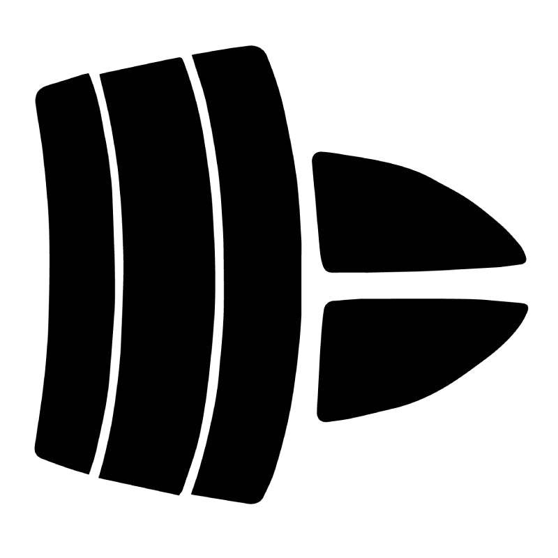 プラススモーク(原着ハードコートタイプ) トヨタ スプリンタートレノ クーペ (AE100・101)カット済みカーフィルム リアセット スモークフィルム 車検対応