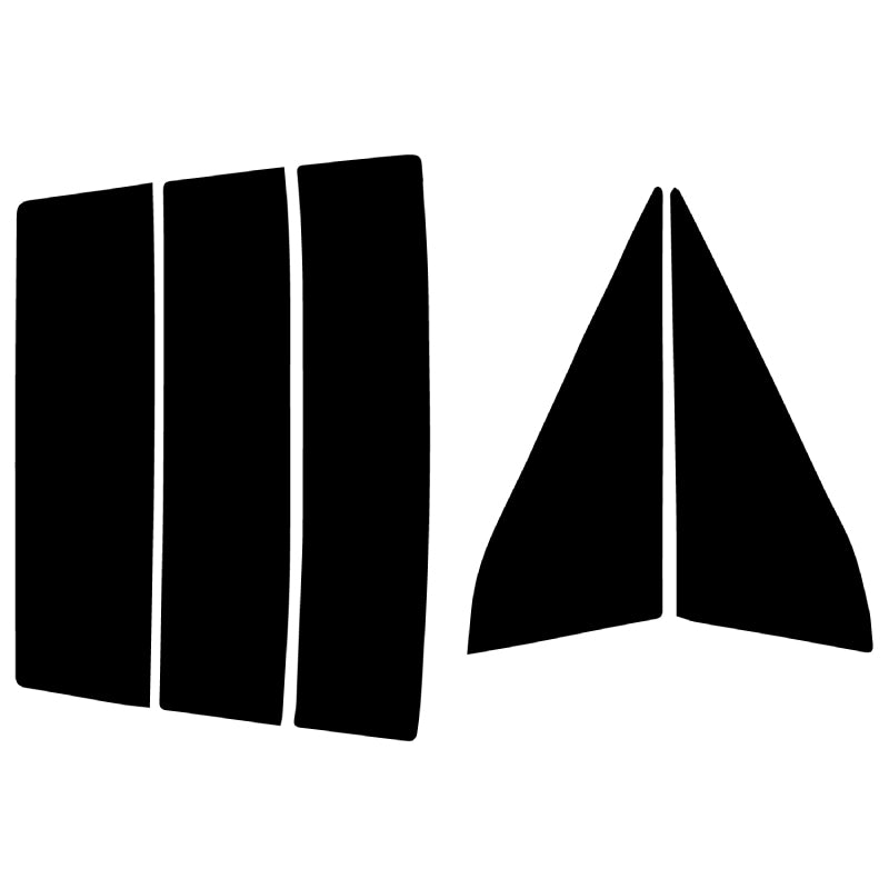 プラススモーク(原着ハードコートタイプ)  トヨタ スプリンタートレノ  ハッチバック  (AE85・86)カット済みカーフィルム リアセット スモークフィルム 車検対応