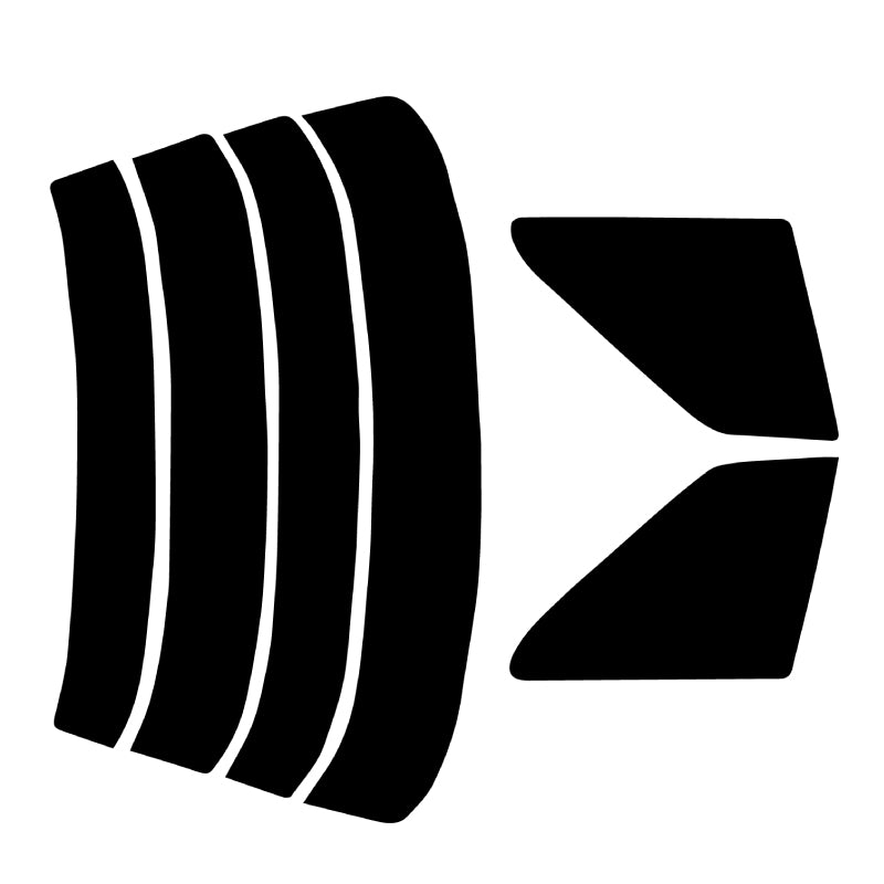 プラススモーク(原着ハードコートタイプ) トヨタ ソアラ 後期 (MZ20・21/GZ20)カット済みカーフィルム リアセット スモークフィルム 車検対応