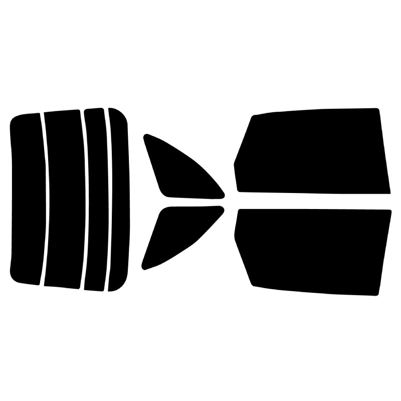 プラススモーク(原着ハードコートタイプ) トヨタ ナディア (SXN/ACN10・15)カット済みカーフィルム リアセット スモークフィルム 車検対応