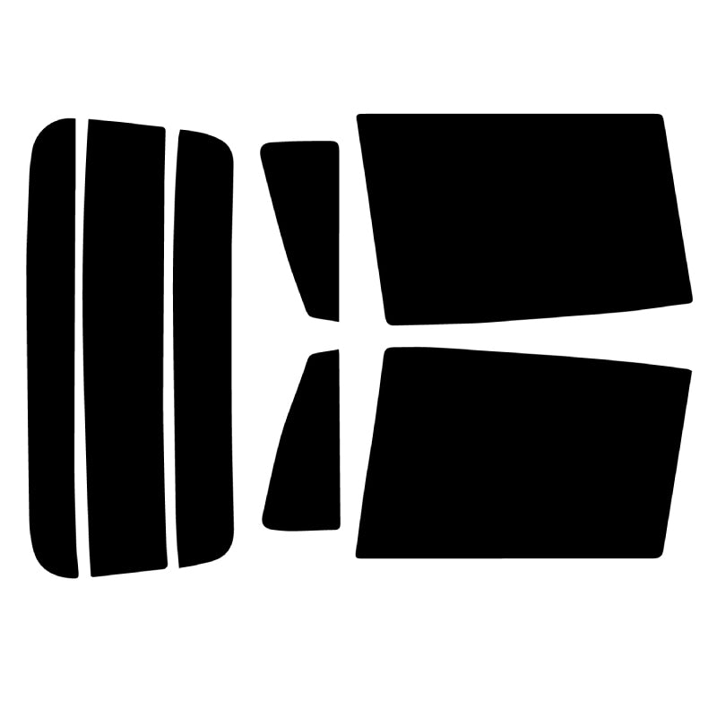 プラススモーク(原着ハードコートタイプ) トヨタ パッソ (KGC/QNC10・15)カット済みカーフィルム リアセット スモークフィルム 車検対応