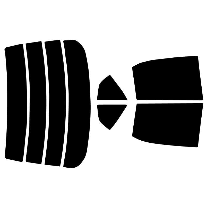 プラススモーク(原着ハードコートタイプ)  トヨタ  プリウス (NHW10・11)カット済みカーフィルム リアセット スモークフィルム 車検対応