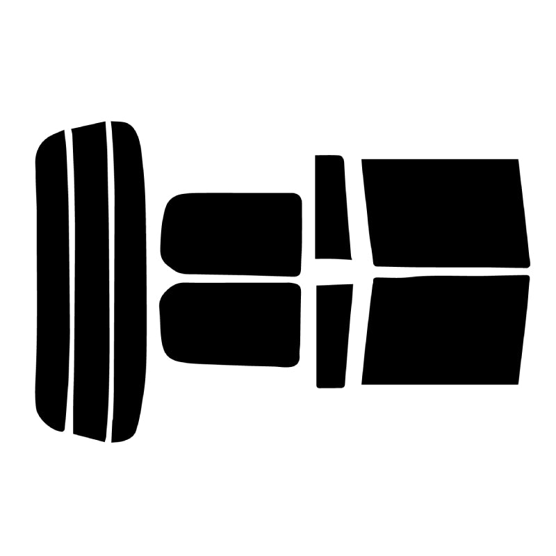 【ノーマルスモーク (ハードコートフィルム) 】 トヨタ プロボックス (NLP51V / NCP50V / NCP51V / NCP52V / NCP55V / NCP58G / NCP59G H14.6~ NCP160V / NCP165V / NSP160V H26.9~) カット済みカーフィルム リアセット スモークフィルム