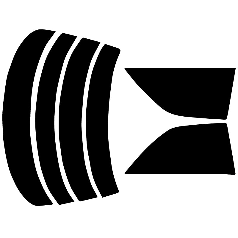 プラススモーク(原着ハードコートタイプ)  トヨタ  マークII  4ドアハードトップ (LX/JZX/GX100・101・105)カット済みカーフィルム リアセット スモークフィルム 車検対応