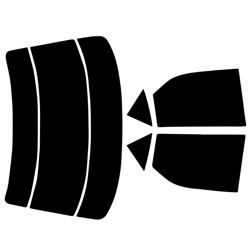 プラススモーク(原着ハードコートタイプ)  トヨタ  マーク2  4ドアセダン (JZX/GX110・115) カット済みカーフィルム リアセット スモークフィルム 車検対応