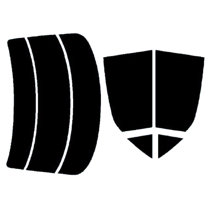 プラススモーク(原着ハードコートタイプ)  トヨタ  マークX (GRX120・121・125)カット済みカーフィルム リアセット スモークフィルム 車検対応