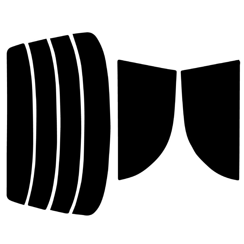 プラススモーク(原着ハードコートタイプ)  トヨタ  マジェスタ  4ドアハードトップ (UZS/JZS141・143・145・147・149)カット済みカーフィルム リアセット スモークフィルム 車検対応