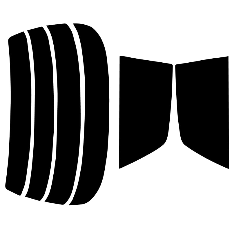 プラススモーク(原着ハードコートタイプ) トヨタ マジェスタ 4ドアハードトップ (UZS/JZS151・155・157)カット済みカーフィルム リアセット スモークフィルム 車検対応