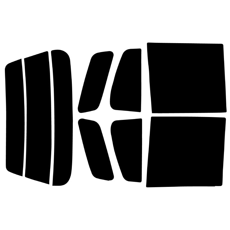 プラススモーク(原着ハードコートタイプ) トヨタ ラウム (EXZ10・15)カット済みカーフィルム リアセット スモークフィルム 車検対応