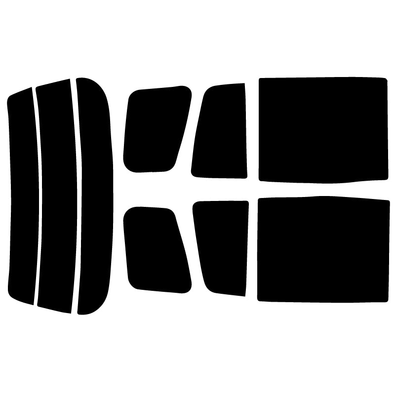 プラススモーク(原着ハードコートタイプ) トヨタ ラウム (NCZ20・25)カット済みカーフィルム リアセット スモークフィルム 車検対応