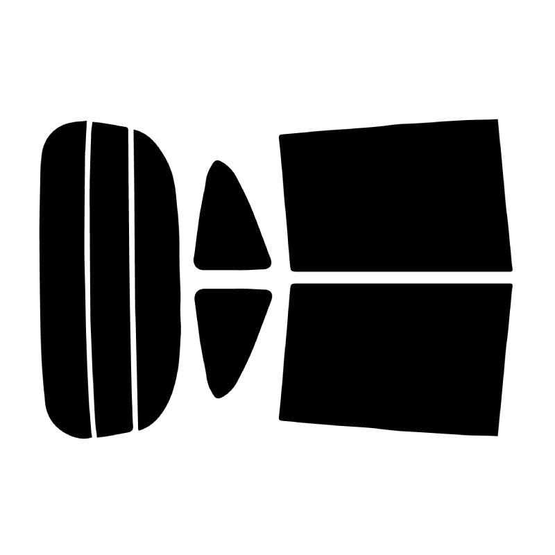 プラススモーク(原着ハードコートタイプ) トヨタ ラクティス (SCP/NCP100・105)カット済みカーフィルム リアセット スモークフィルム 車検対応