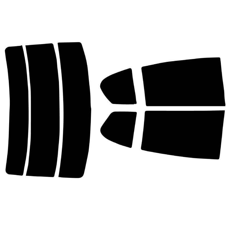 プラススモーク(原着ハードコートタイプ)  トヨタ  レクサスGS (UZS/GRS190・191・196)カット済みカーフィルム リアセット スモークフィルム 車検対応