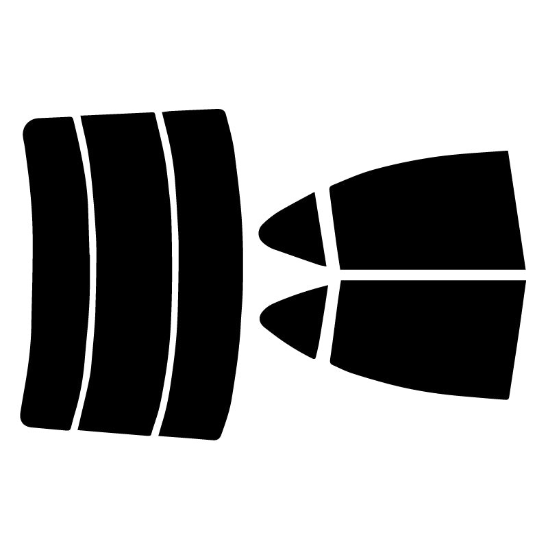 プラススモーク(原着ハードコートタイプ)  トヨタ  レクサスIS/ISF (GSE/USE20・21・25)カット済みカーフィルム リアセット スモークフィルム 車検対応