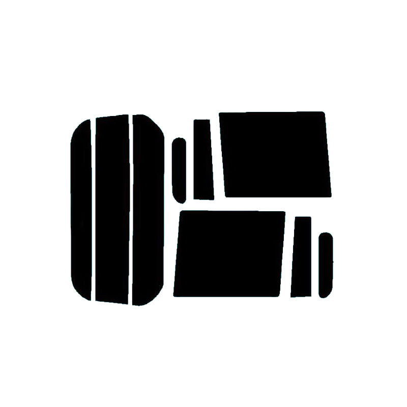 【ノーマルスモーク (ハードコートフィルム) 】トヨタ ピクシススペース (L575A・585A) カット済みカーフィルム リアセット スモークフィルム