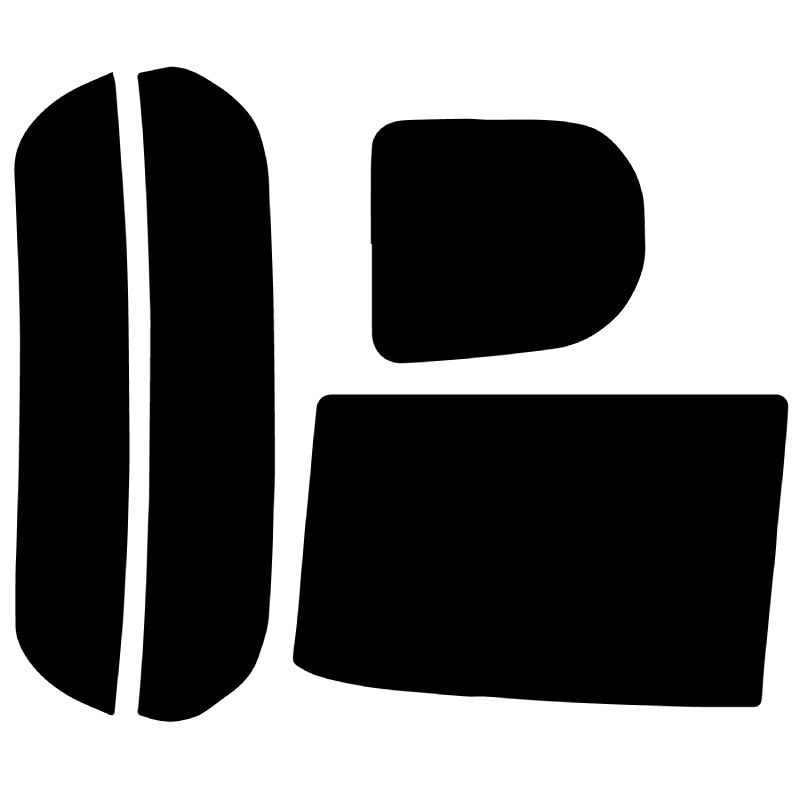 プラススモーク(原着ハードコートタイプ) トヨタ スペイド (NCP141・145 / NSP140)カット済みカーフィルム リアセット スモークフィルム 車検対応