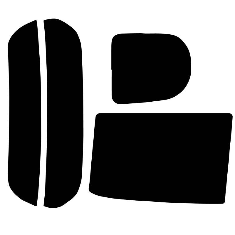 プラススモーク(原着ハードコートタイプ) トヨタ ポルテ (NCP141・145 / NSP140)カット済みカーフィルム リアセット スモークフィルム 車検対応