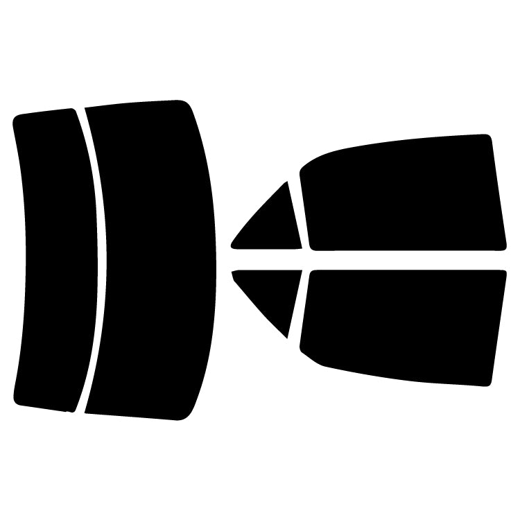 プラススモーク(原着ハードコートタイプ) トヨタ マジェスタ / マジェスタハイブリッド (GWS214) カット済みカーフィルム リアセット スモークフィルム 車検対応