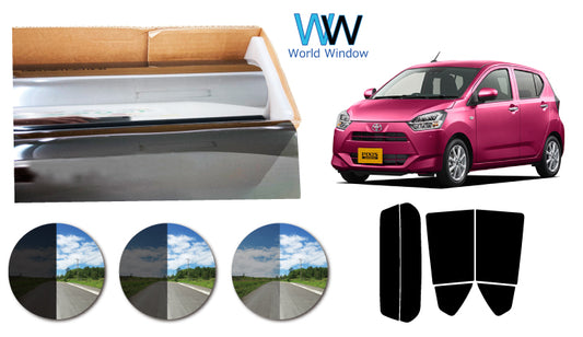 プラススモーク(原着ハードコートタイプ)  トヨタ  ピクシスエポック  (LA350A / LA360A)カット済みカーフィルム リアセット スモークフィルム 車検対応