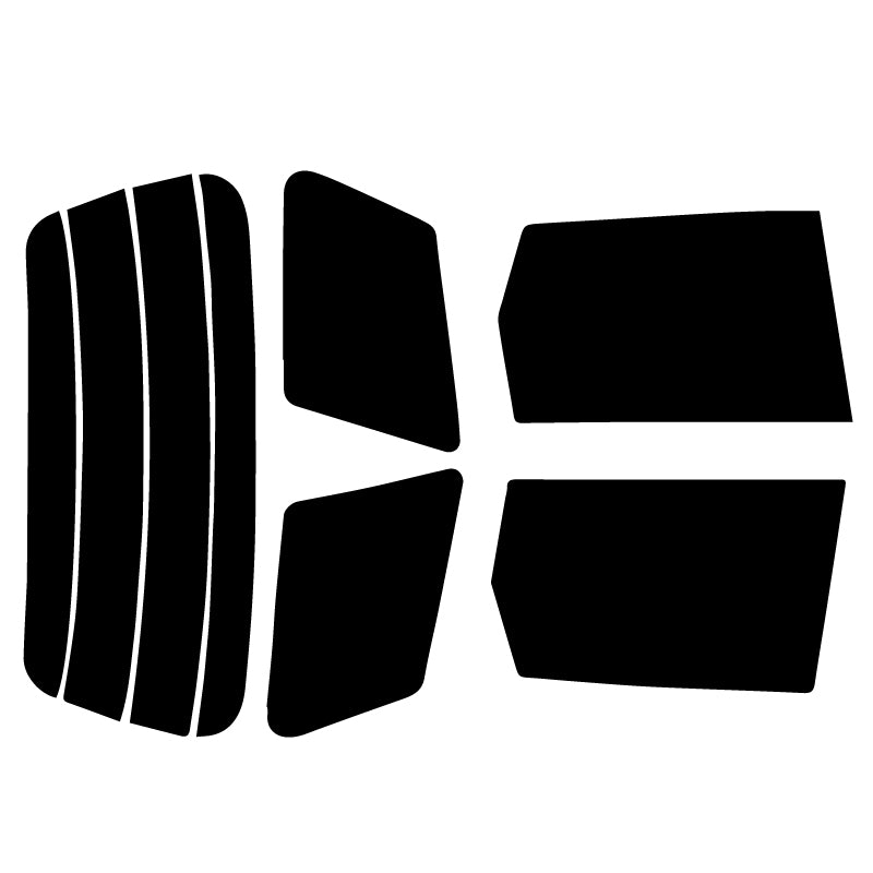 【ノーマルスモーク (ハードコートフィルム) 】ニッサン ADバン (VY/VHNY/VFY/VEY/VENY/VGY11) カット済みカーフィルム リアセット スモークフィルム