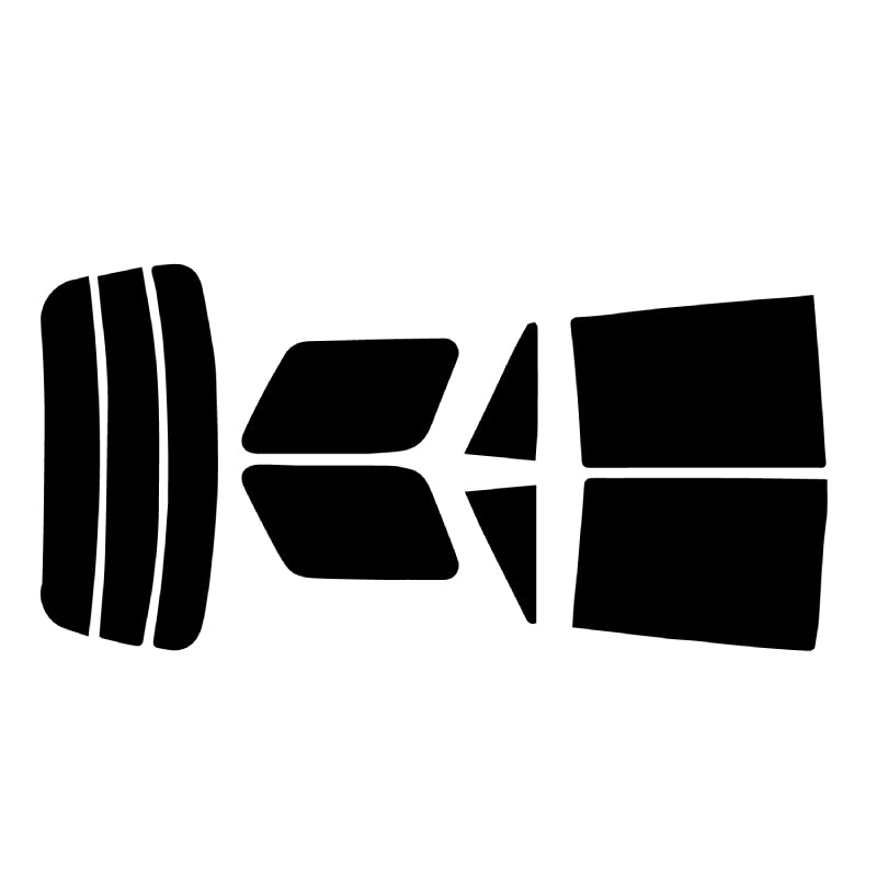 【ノーマルスモーク (ハードコートフィルム) 】ニッサン AD/ADエキスパート  (VY/VJY/VAY/VZNY12) カット済みカーフィルム リアセット スモークフィルム