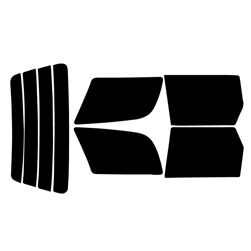 【ノーマルスモーク (ハードコートフィルム) 】 ニッサン アベニール (W/VSW/VEW/VENW/PW/PNW/SW10) カット済みカーフィルム リアセット スモークフィルム