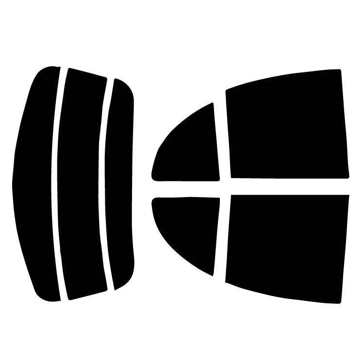 プラススモーク(原着ハードコートタイプ)  ニッサン  マーチ5D (K13/NK13) カット済みカーフィルム リアセット スモークフィルム 車検対応