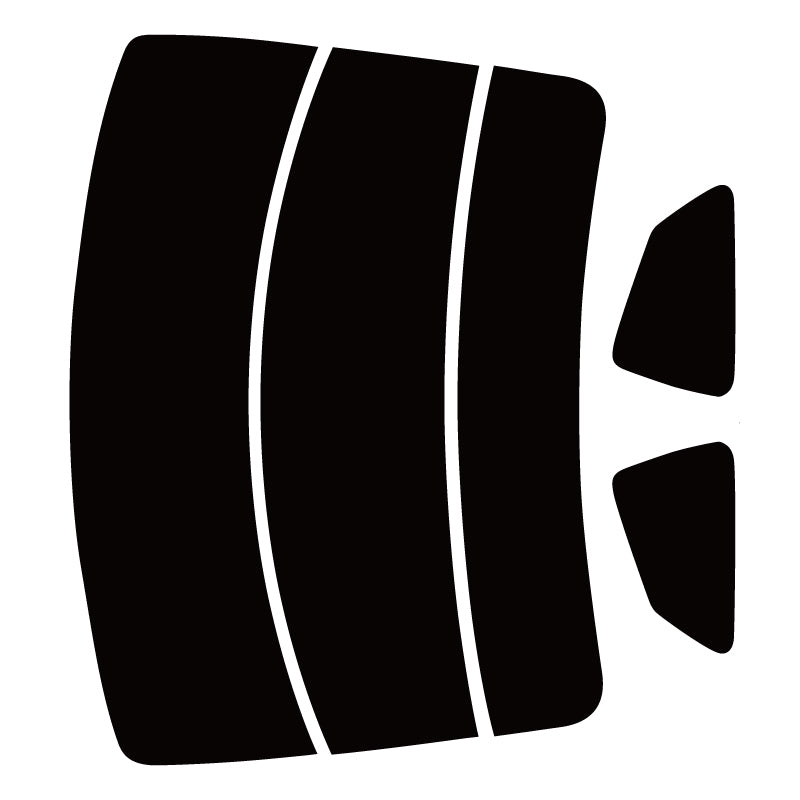 プラススモーク(原着ハードコートタイプ)  ニッサン GT-R (R35) カット済みカーフィルム リアセット スモークフィルム 車検対応