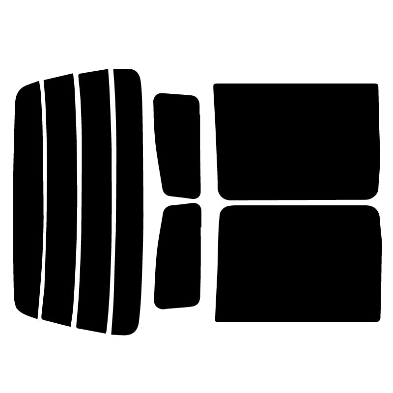 【ノーマルスモーク (ハードコートフィルム) 】マツダ  AZワゴン 5ドア (CY21・51/CZ21・51) カット済みカーフィルム リアセット スモークフィルム