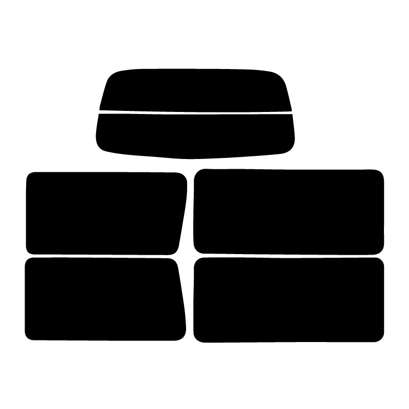 【ノーマルスモーク (ハードコートフィルム) 】 マツダ  ボンゴ(SK22V / SK22M / SK82V / SK82M / SKF2V / SKF2M / SKP2M / SKP2V)カット済みカーフィルム リアセット スモークフィルム