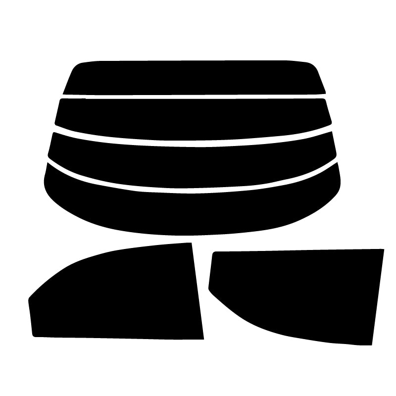 【ノーマルスモーク (ハードコートフィルム) 】 マツダ  ミレーニア/ユーノス800(TA5P・5A・3P・FP・3A/TA5Z・5Y・5P・5A・3Z・3Y・3P・3A)カット済みカーフィルム リアセット スモークフィルム