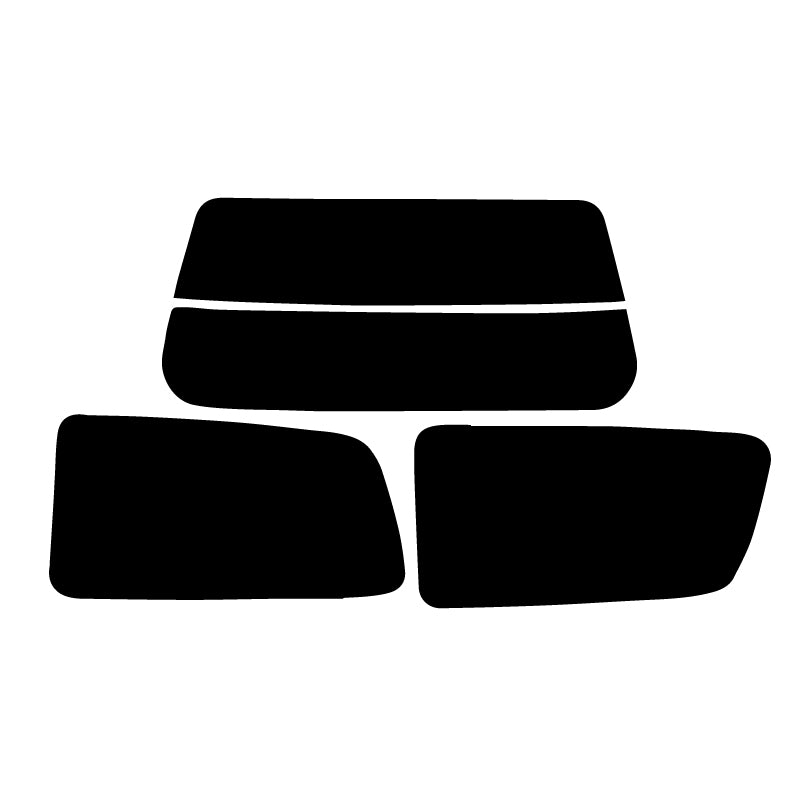 【ノーマルスモーク (ハードコートフィルム) 】 マツダ  ラピュタ  3ドア(HP21S/HP11S)カット済みカーフィルム リアセット スモークフィルム