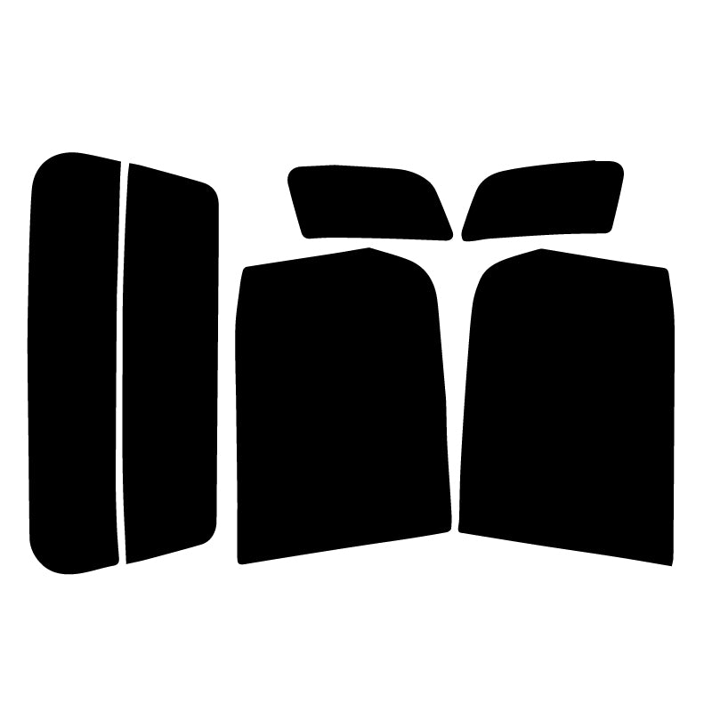 【ノーマルスモーク (ハードコートフィルム) 】 マツダ  ラピュタ  5ドア(HP21S/HP11S/HP22S/HP12S)カット済みカーフィルム リアセット スモークフィルム