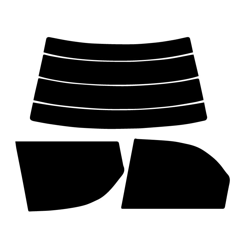 【ノーマルスモーク (ハードコートフィルム) 】 マツダ   レビュー(DB5PA/DB3PA)カット済みカーフィルム リアセット スモークフィルム