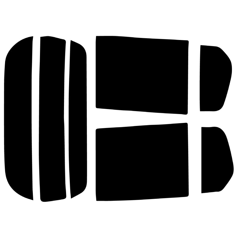 【ノーマルスモーク (ハードコートフィルム) 】 マツダ   フレア(MJ34S / MJ44S)カット済みカーフィルム リアセット スモークフィルム