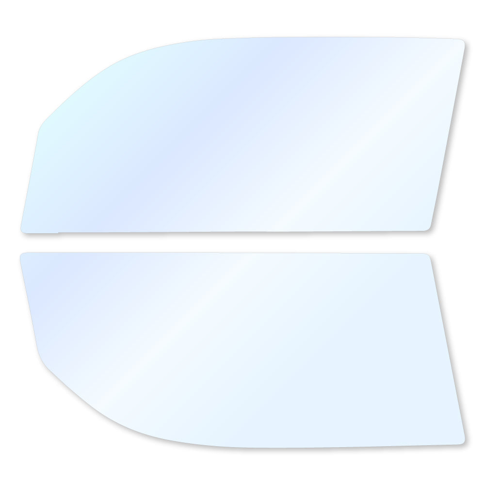 オーロラフィルム (アイスブルー91) 遮熱フィルム 透過率90.5% トヨタ bB (QNC20/QNC21/QNC25) カット済みカーフィルム フロントドアセット オーロラタイプ ゴーストタイプ ホログラフィック