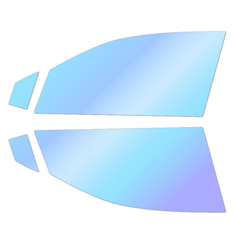 遮熱機能付 オーロラフィルム(ゴーストタイプ) 透過率81%   トヨタ  レクサス UX  (MZAA10/MZAH10/MZAH15/KMA10)  カット済みカーフィルム フロントドアセット オーロラタイプ ゴーストタイプ(発色仕様) 断熱フィルム