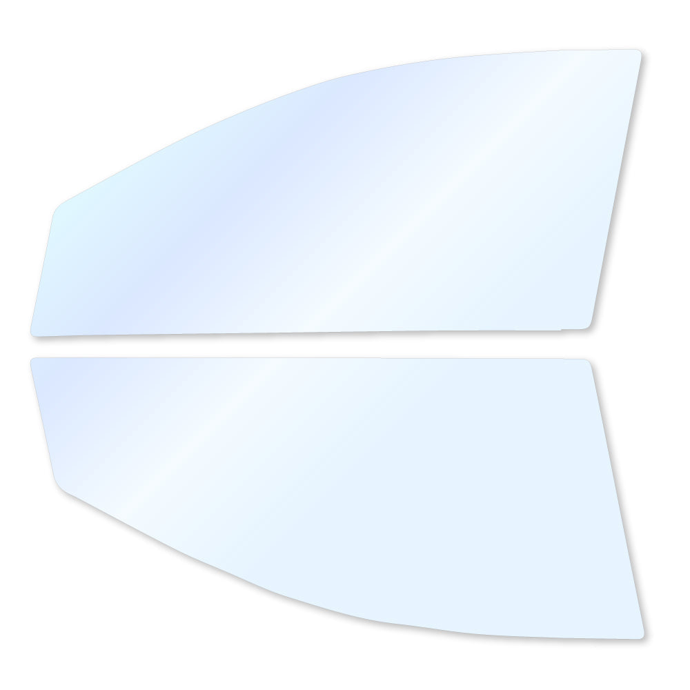 オーロラフィルム (アイスブルー91) 遮熱フィルム 透過率90.5% ニッサン ADバン/ADエキスパート (VY12/VJY12/VAY12/VZNY12) カット済みカーフィルム フロントドアセット オーロラタイプ ゴーストタイプ ホログラフィック