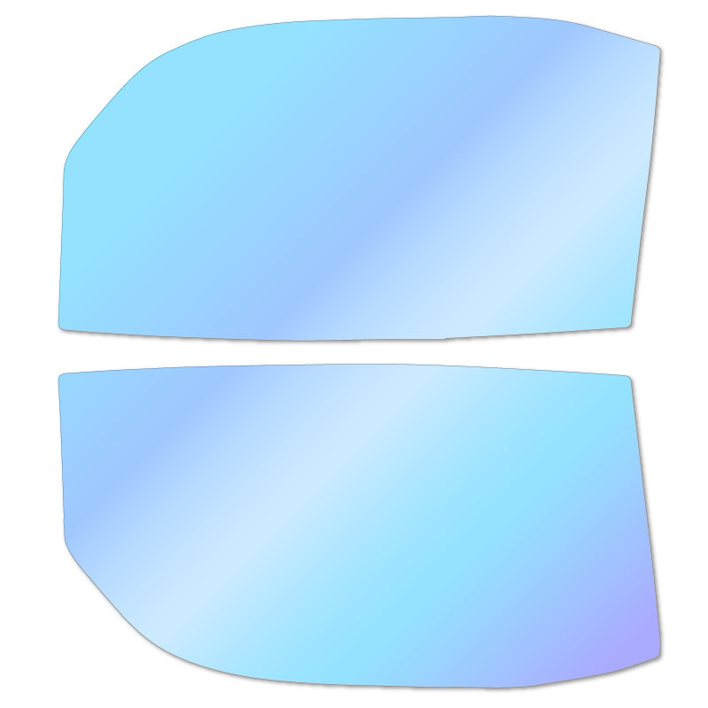 遮熱機能付 オーロラフィルム(ゴーストタイプ) 透過率81%  ニッサン  キューブ  (Z12/NZ12)カット済みカーフィルム フロントドアセット オーロラタイプ ゴーストタイプ(発色仕様) 断熱フィルム